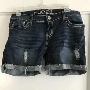 Jean shorts